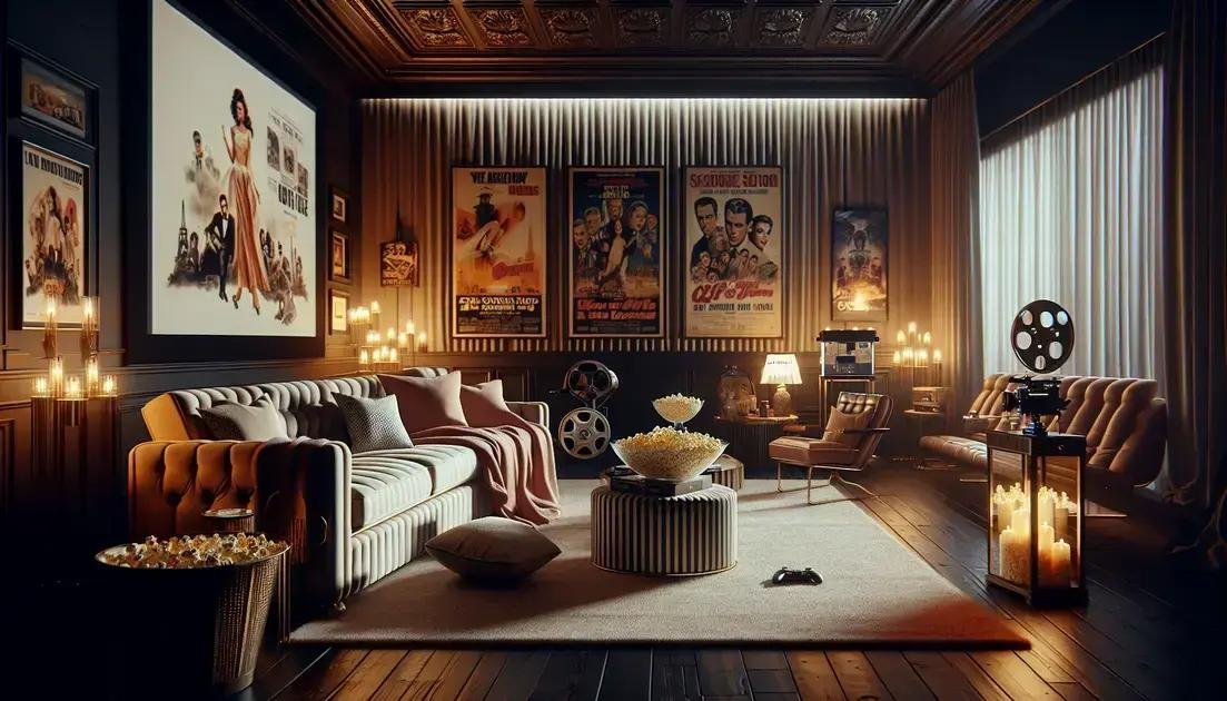 Dicas de decoração para um home theater perfeito