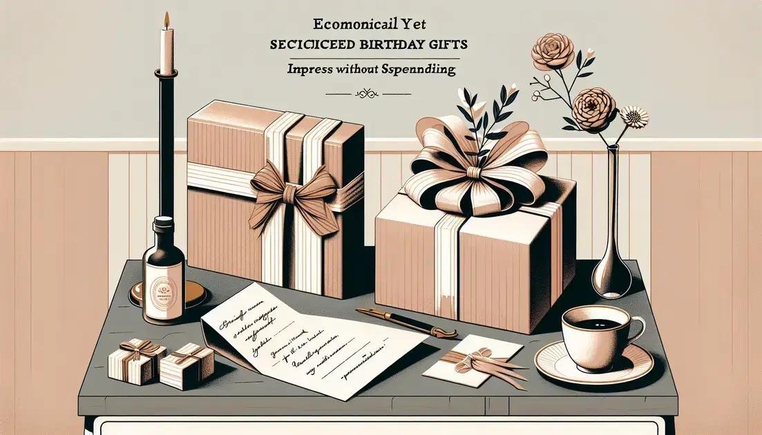 Ideias criativas de presentes que não pesam no bolso