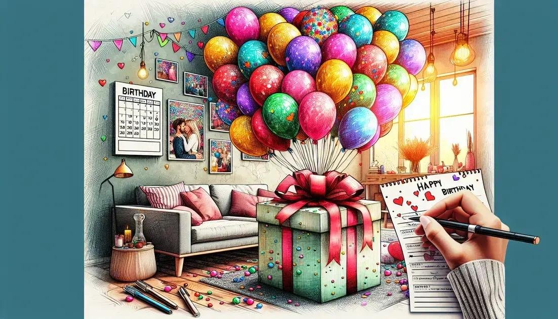 Como surpreender o marido no aniversário com um presente criativo?
