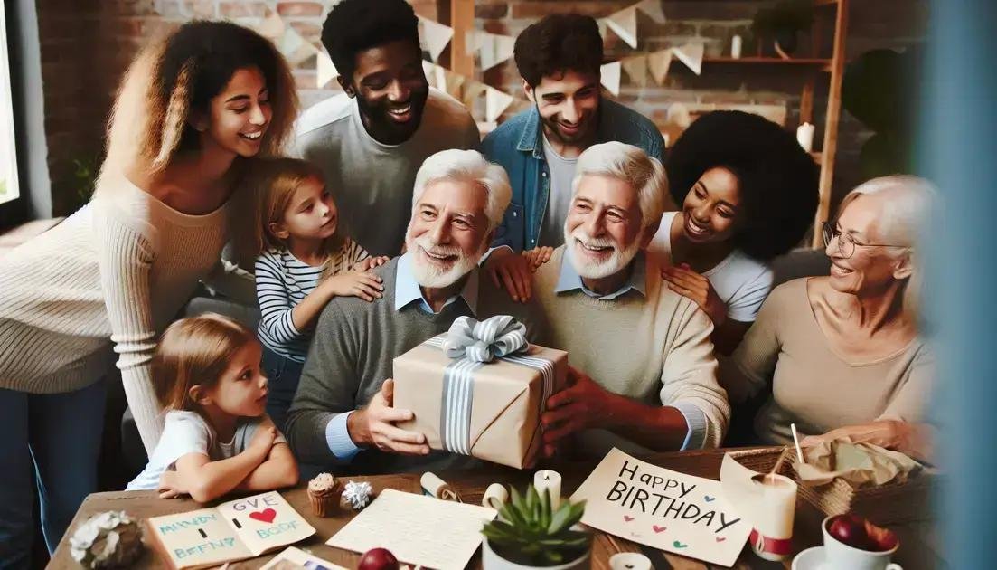 Dicas para surpreender seu avô no seu aniversário