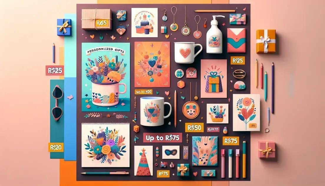 Presentes personalizados para todos os gostos