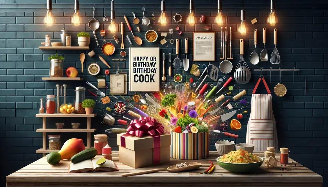 Qual presente de aniversário dar para um cozinheiro amador?